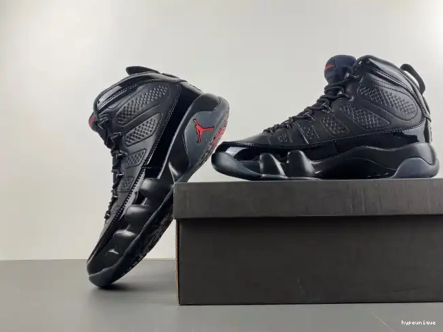 HYPE Bred 302370-014 Patent Jordan Air 9 Retro 0613